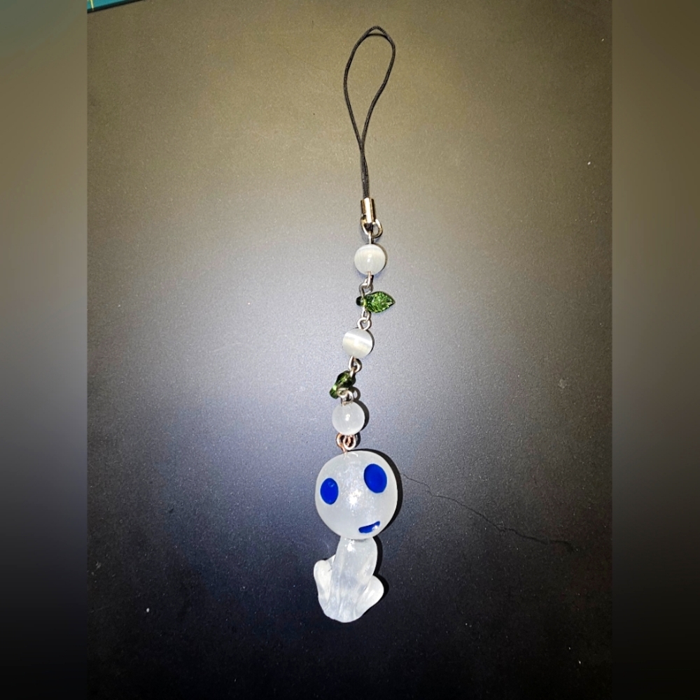 Studio Ghibli Kodama Forest Spirit Phone Charm